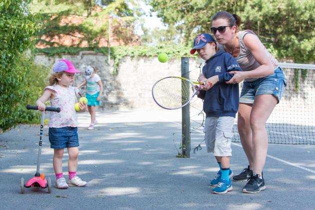 tennis camping bien assise